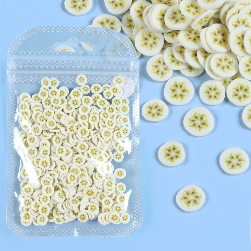 뼈주머니 과일연질점토조각 10g-1