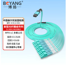 ���P12оMPO-LC���w����ĸ�^O�O�Զ�ģ���wBY-12*MPO/LC-M3-O1.5