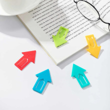 箭头指示书签彩色异形箭头可爱塑料标记标签分类文艺书夹文件夹