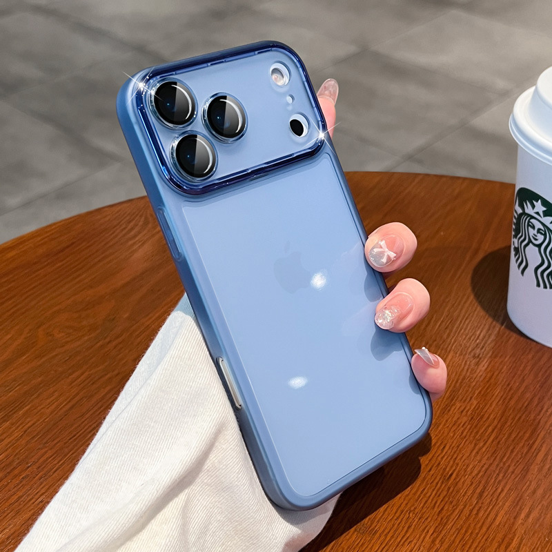 适用iPhone17PROMAX手机壳微透TPU软壳苹果17自带镜头膜保护套16|undefined