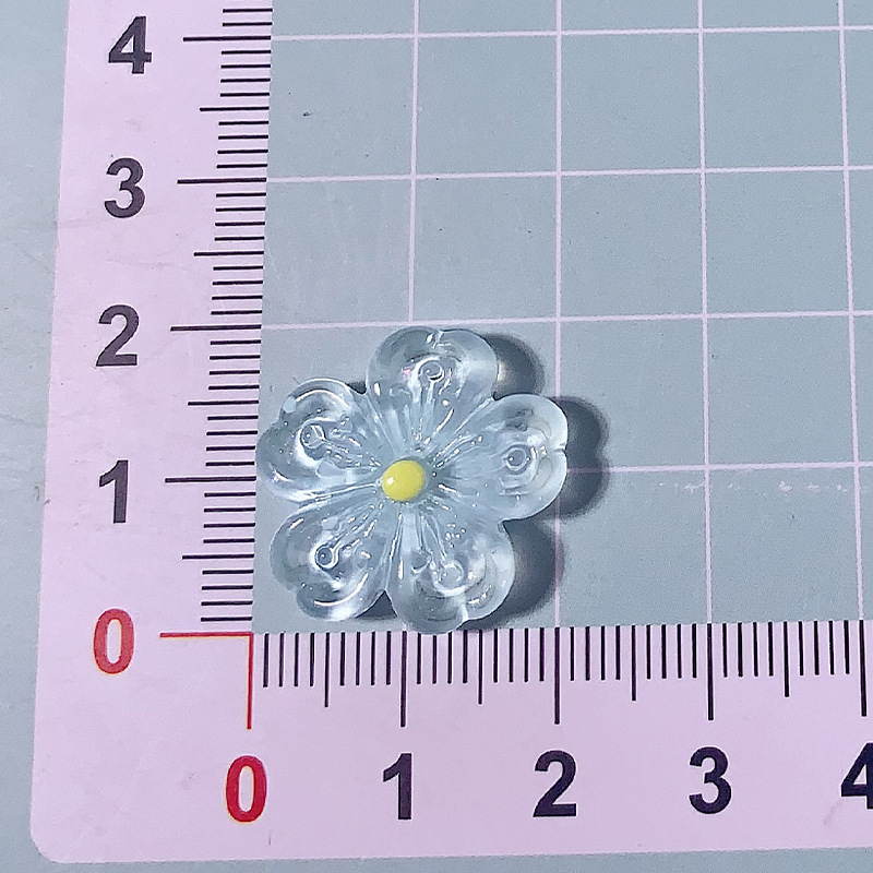 Accesorios transfronterizos de resina de cereza diy clips para el cabello accesorios para el cabello estuche de teléfono móvil material de colgante hecho a mano taza de agua botón de zapato