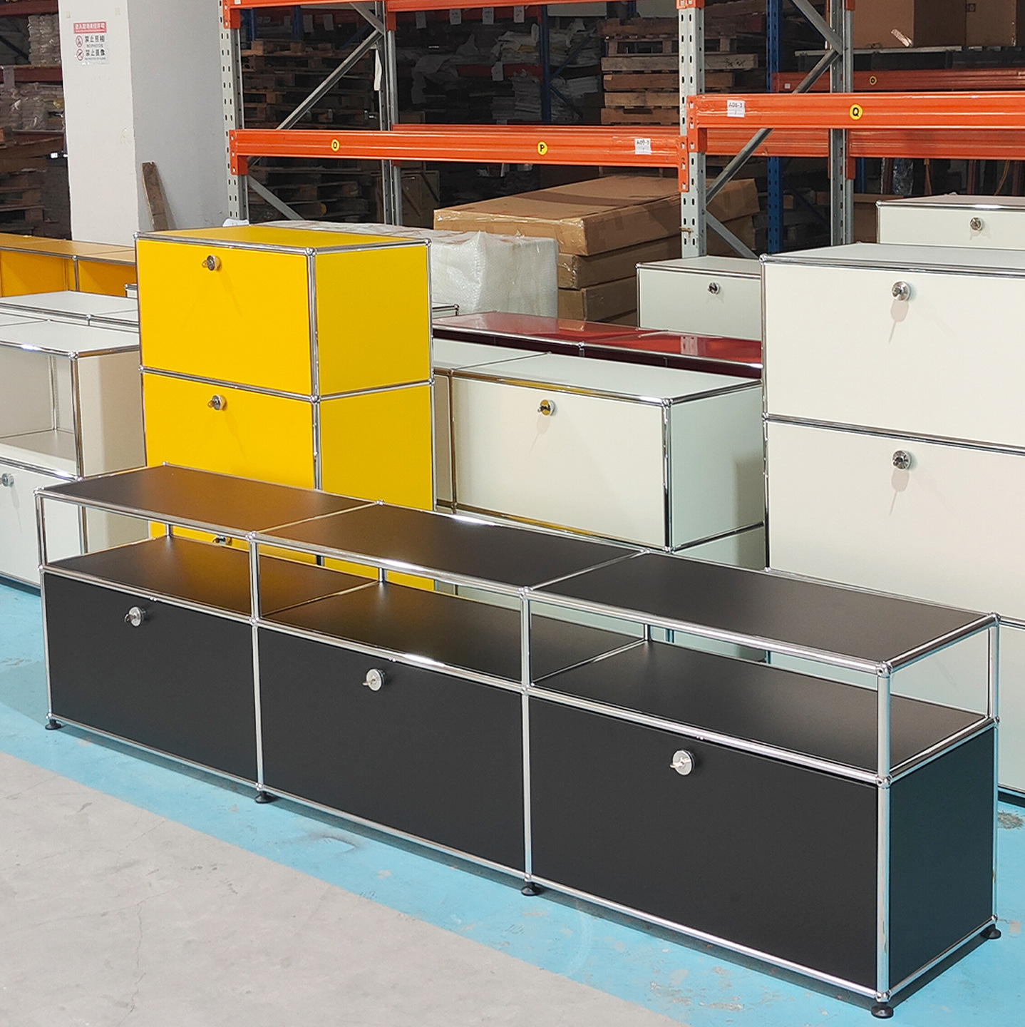 Source Factory Cost-Effective Ytusm Module Cabinet Home Restaurant Living Room Sideboard Stainless Steel Second-Hand Sideboard