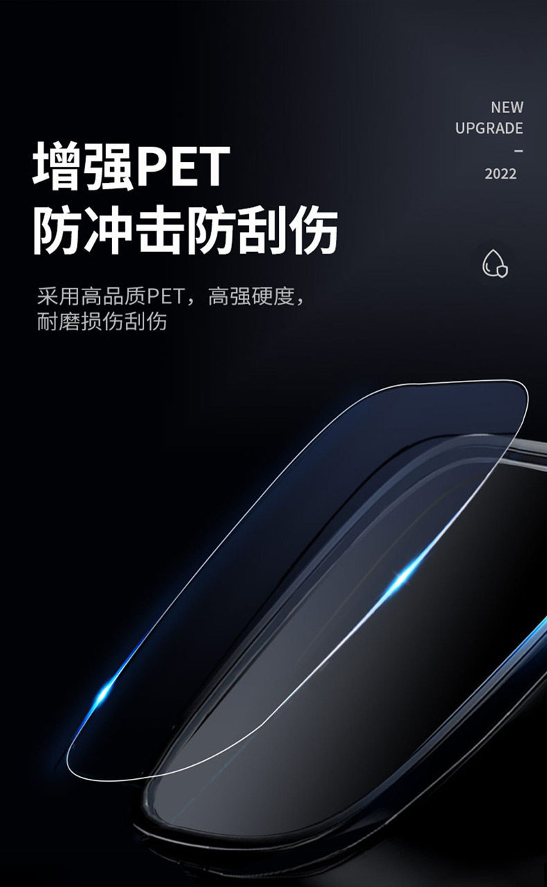 Rearview Mirror Rain-Proof Film for Cars, Anti-Fog and Anti-Glare Reflective Glass Film for Rainy Days, Waterproof Sticker for Reversing Mirrors