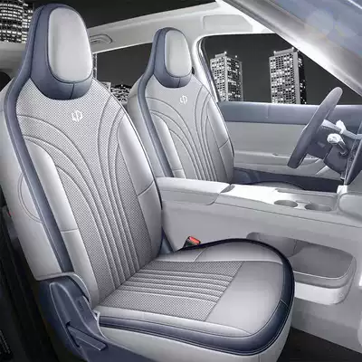 all-season car seat covers and cushions, Modelə uyğun (Original) oturacaq örtükləri - gray-blue-standard-version-half-pack