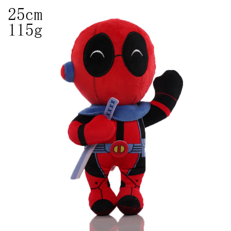 Versão slim de 8 polegadas do Deadpool em pé (com espada única) / Como mostrado na imagem