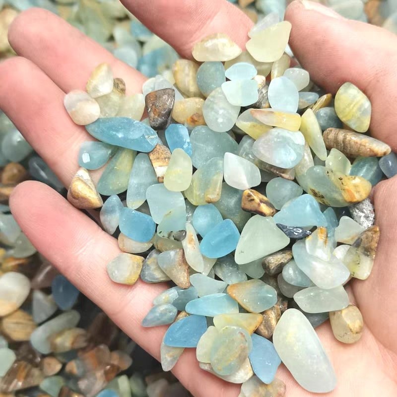 Cat's eye stone / 3-5mm 100g