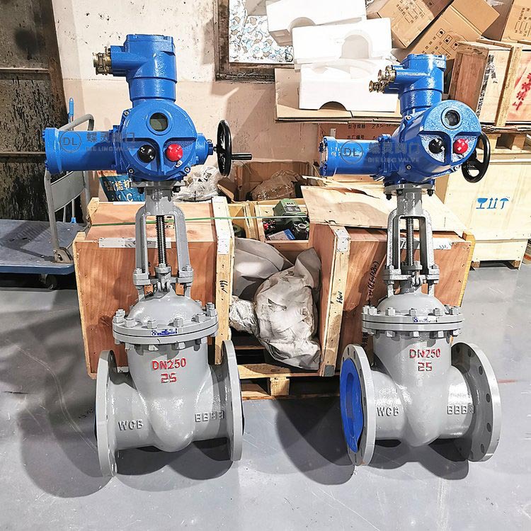 矿用PLC系统控制电动闸阀 ZJK941H-40C DN300煤安防爆电动闸阀