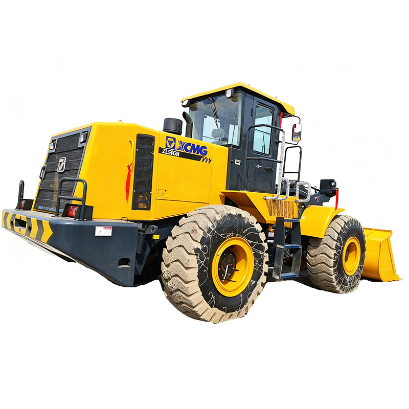 Exportación transfronteriza XCMG XCMG cargador ZL50GN50 noventa por ciento nuevo cargador de elevadora suministro directo de comercio exterior