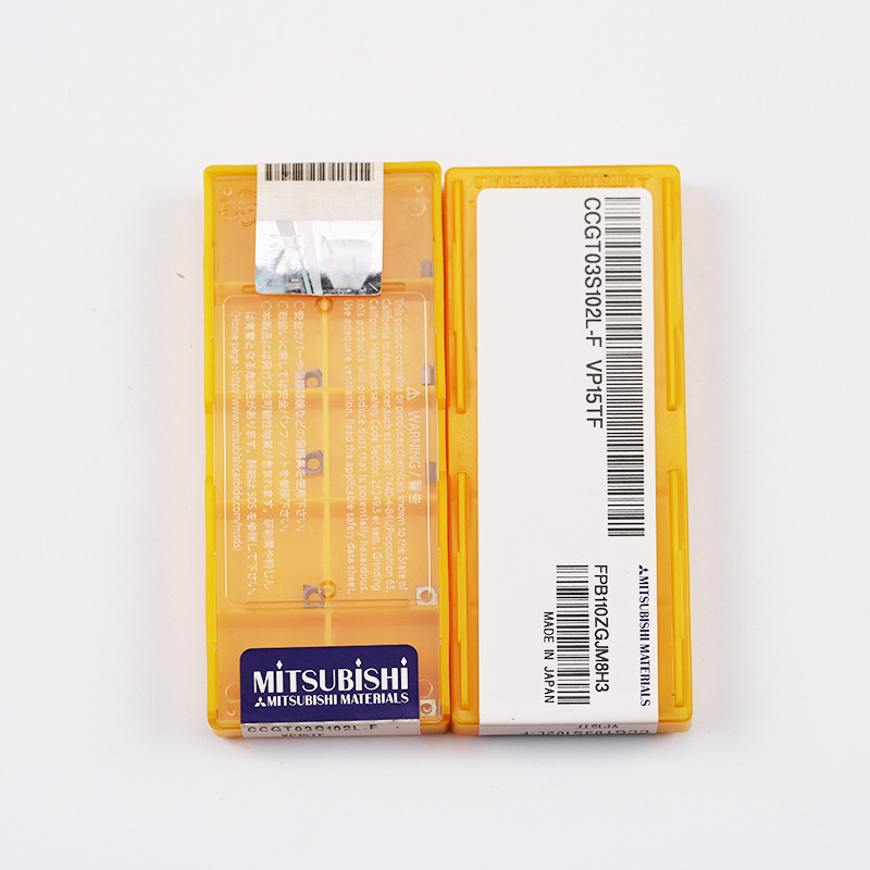 正品三菱数控刀片CCGT03S102L-F VP15TF加工不锈钢