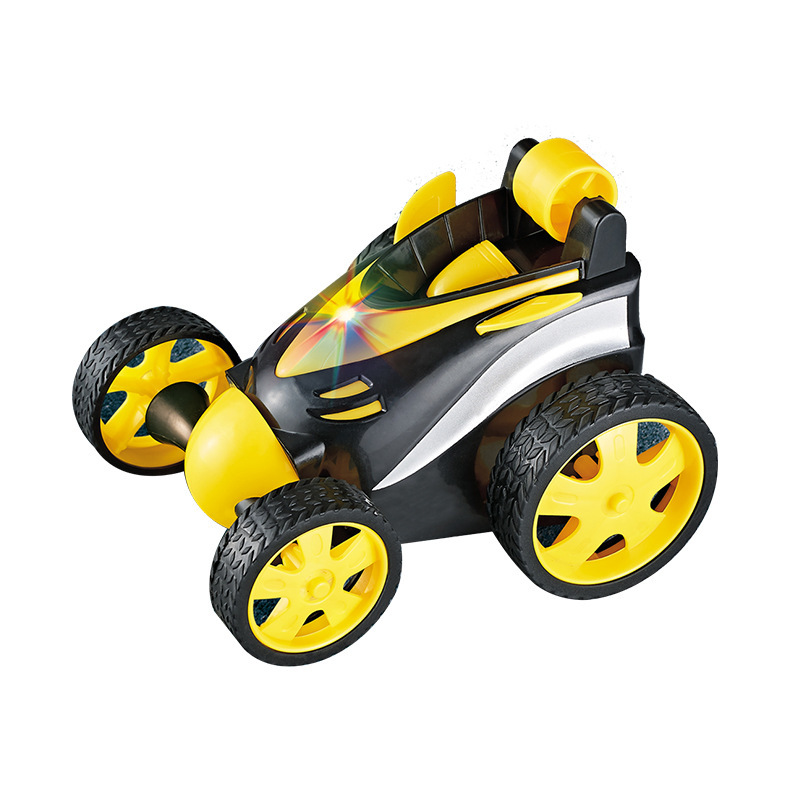 Coche volquete eléctrico a control remoto, juguete de acrobacias para niños, venta popular para exportación
