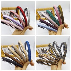 韓國東大門時尚繞布AS發箍洗臉外出百搭高級感頭箍女發卡髮飾批發