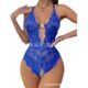 Cross-border European and American lace jumpsuit women's crotch-free sexy underwear temptation uniform passion clothes sexy suit