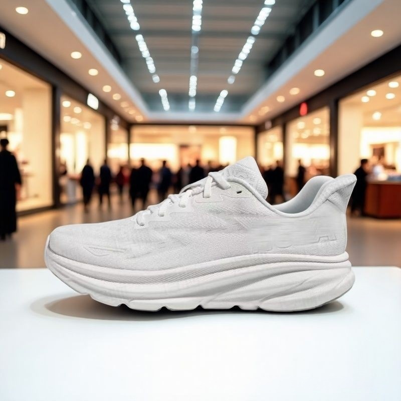 クロスボーダー HOKA クリフトン 9 世代スポーツ ランニング シューズ、男性と女性用、通気性のあるクッション性のあるハイキング シューズ Clifton 9 世代|undefined