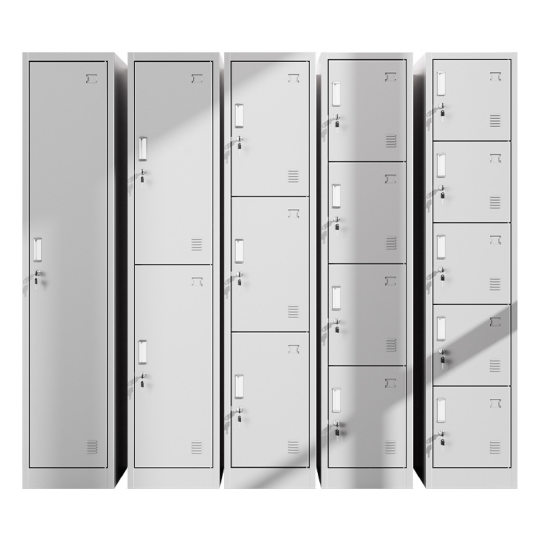 Single door wardrobe iron cabinet with lock staff locker storage cabinet office wardrobe storage cabinet dressing room shoe cabinet
