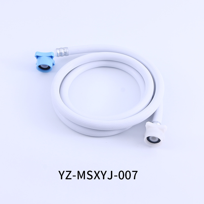 Tubo de entrada de agua para lavadora, tubo de drenaje, manguera flexible de PVC 304 de acero inoxidable, tubo corrugado, grifo antisalpicaduras, universal.
