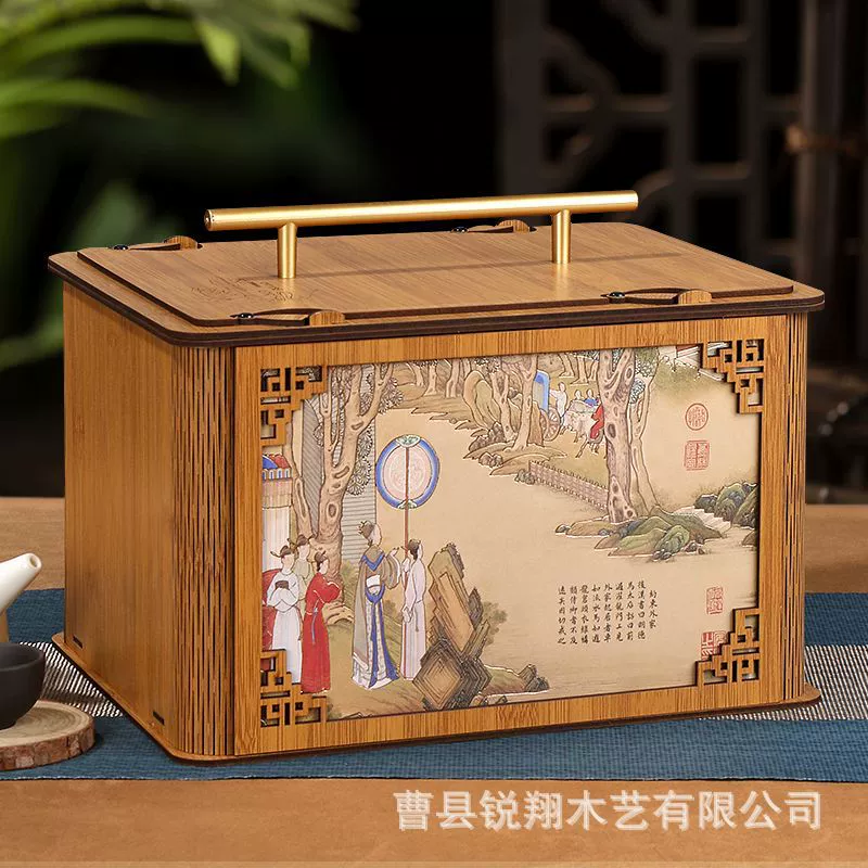 Новый китайский стиль, бамбуковый фестиваль лодок-драконов