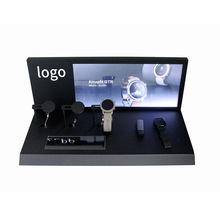 定制亚克力手表展示架智能电话手表陈列架led发光展示台展览厂家