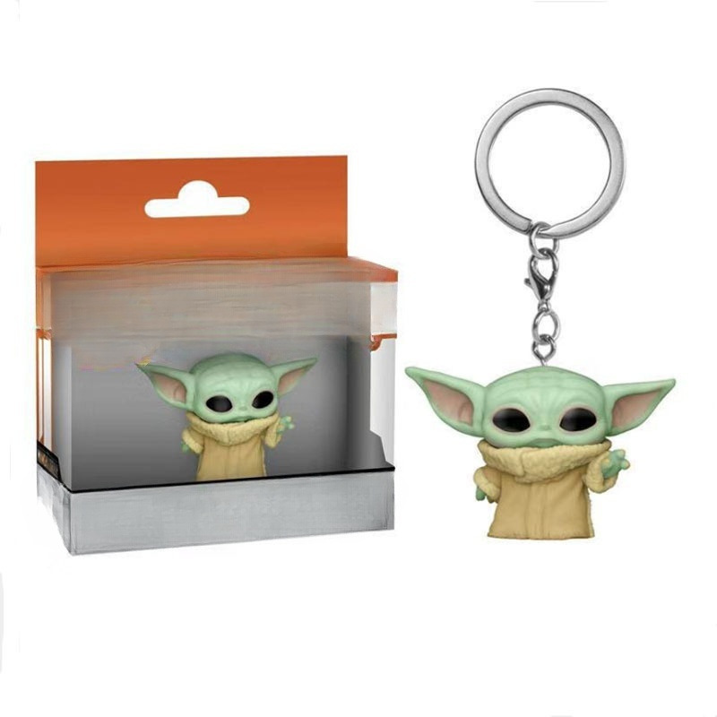 Star Wars Perimeter Mandalorian Boba Keychain Stormtrooper Vader Hecho a mano Keychain Colgar