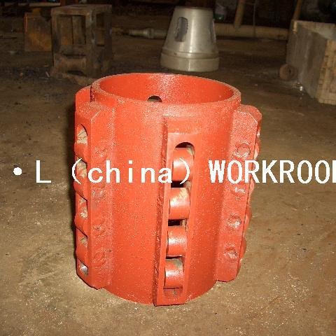 供应石油钻采用滚轮钢性套管扶正器