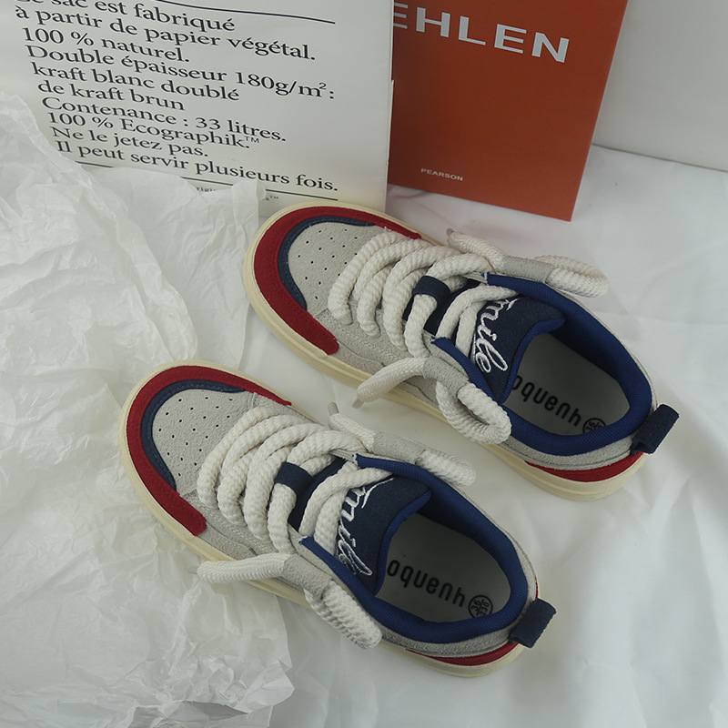 Yuanbo plataforma pan zapatos para mujeres 2023 verano nuevo casual zapatos nicho moda Zapatos americano retro transpirable estudiante zapatos image 6