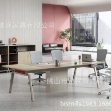 New Iron Frame Conference Table Foreign Trade Export Middle East Saudi Arabia Dubai Melamine Conference Table Office Furniture