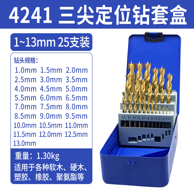Woi carpintería de acero de alta velocidad Woi herramienta HSS madera de acero de alto carbono broca de perforación