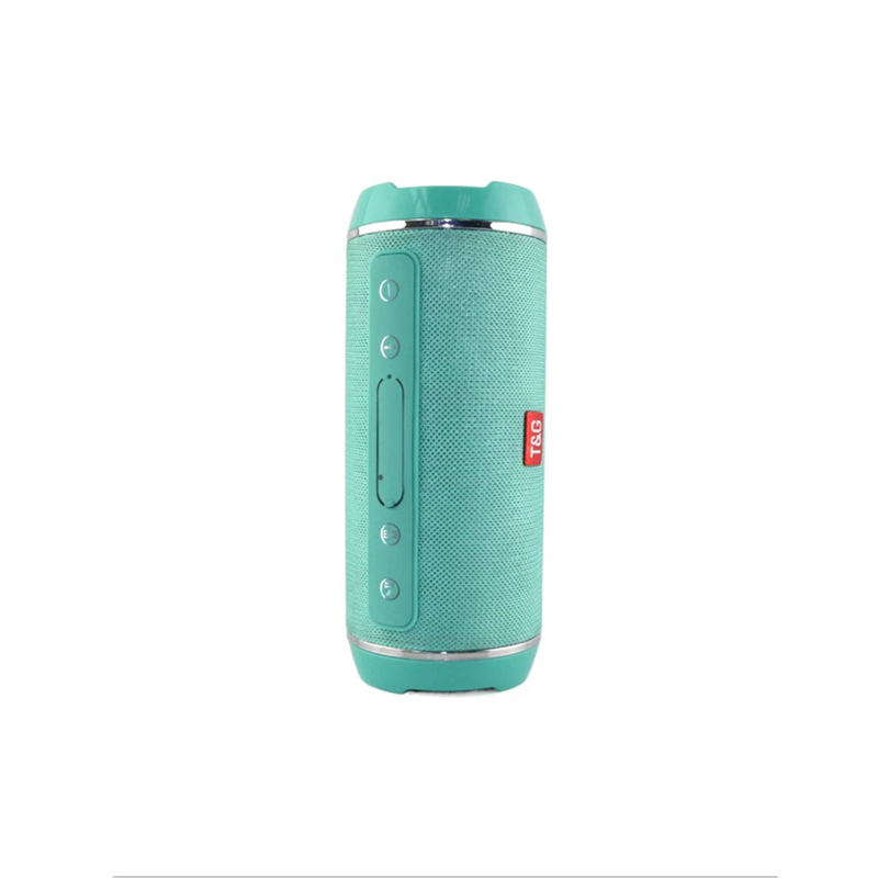 TG116 nuevo teléfono celular impermeable al aire libre altavoz Bluetooth subwoofer montado en el coche tarjeta USB transmisión de voz cañón de acero