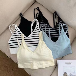 Autumn sexy underwear, breast pads, solid color protective underware for students, clips included, for secondary school, lifting effect