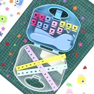 Kamei Embossing Machine Kidsren's Educational Production Handmade DIY Flower Embossing Device Kindergarten Handmade Paper-Cut Set Embossing Machine