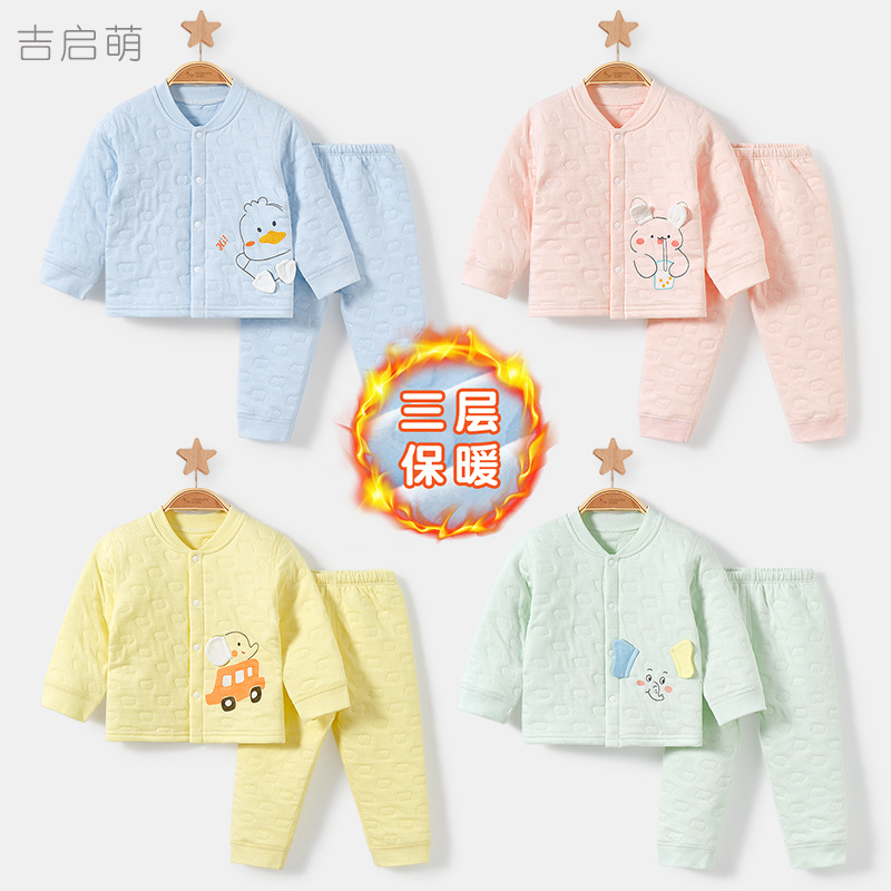 Primavera, otoño, invierno, ropa para bebés, ropa caliente para hombres y mujeres, ropa interior para niños
