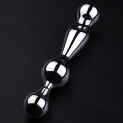 金屬滾珠肛塞調情道具後庭男女自慰不鏽鋼拉珠擴張器成人情趣用品