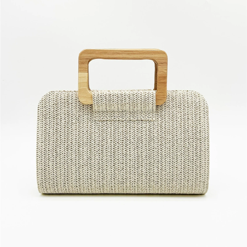 Straw shoulder bag, trend retro beach one-shoulder bag, high-end