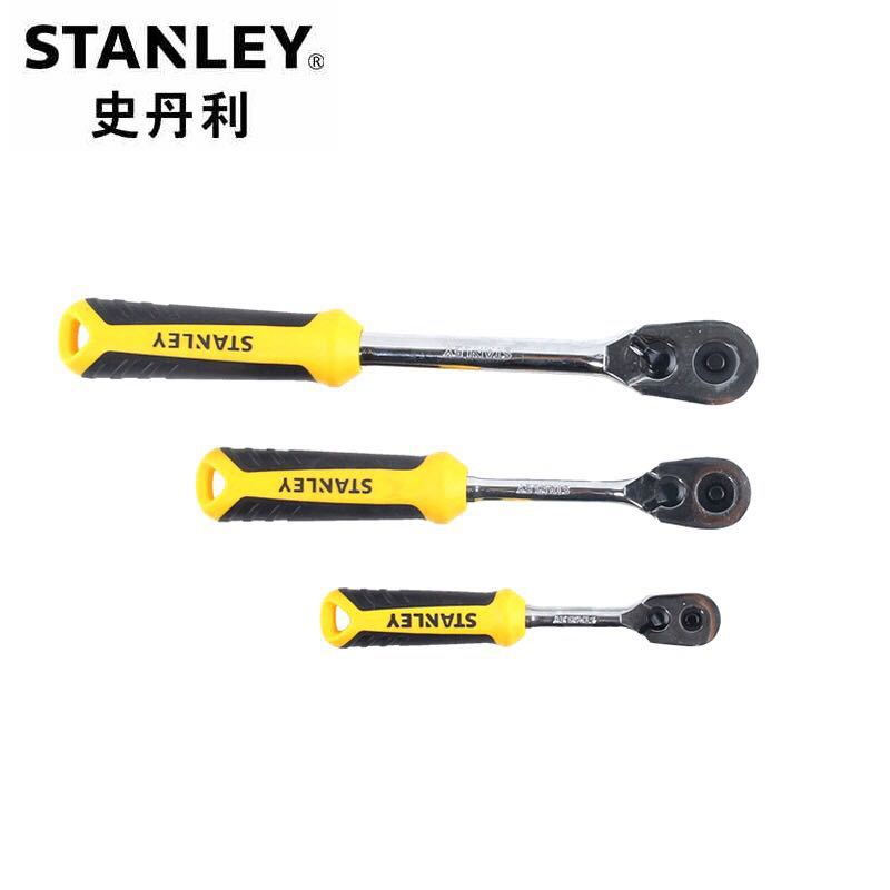 史丹利6.3MM，10.0MM，12.5MM系列双色柄棘轮扳手 STMT73982-8-23