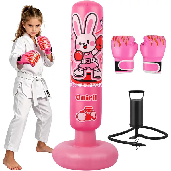 Onirii 51 Inch Kids Inflatable Punching Bag |   Stable Kids In