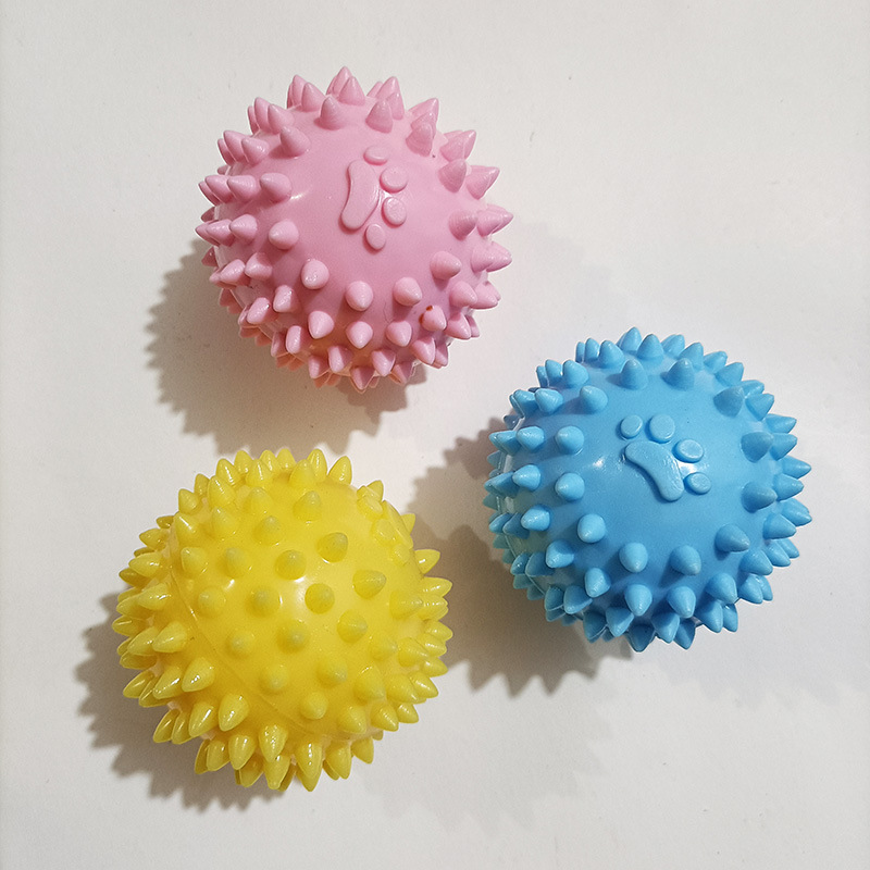 발자국 작은 가시볼(소리 없음)