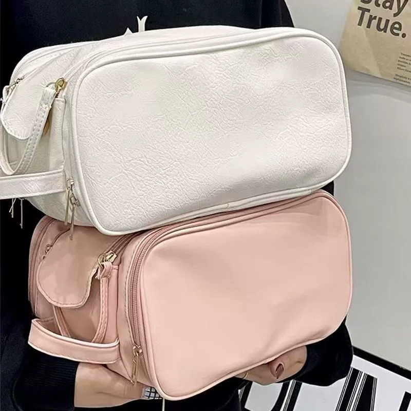 Дорожная многослойная косметичка, сумка для хранения косметики, водонепроницаемая сумка для туалетных принадлежностей, деловая поездка, большая вместимость, разделение сухих и влажных вещей, оптовая продажа