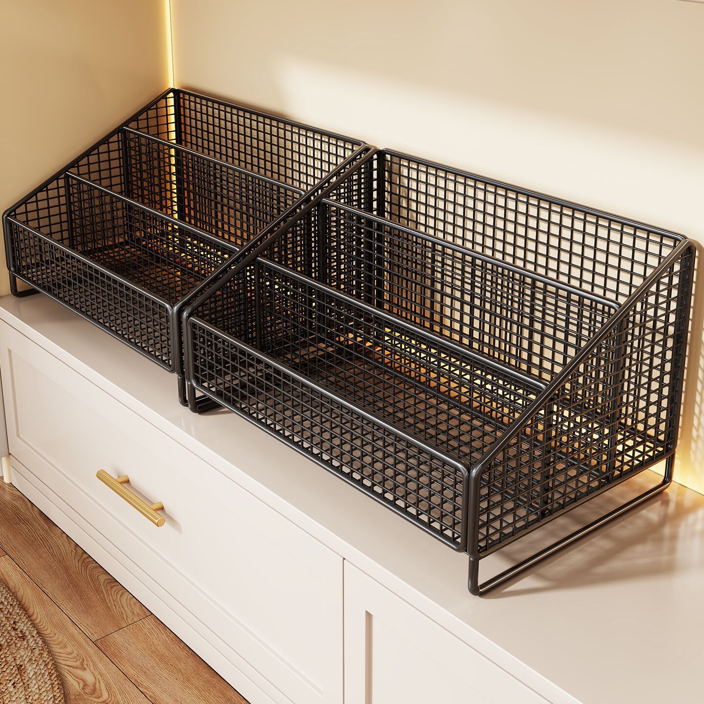 Children's shoe rack, multi-functional shoe cabinet with layered shelves, household baby shoe organizer, simple shoe box