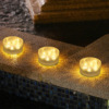 LED electronic candle solar-powered for gazebo, decorations, props