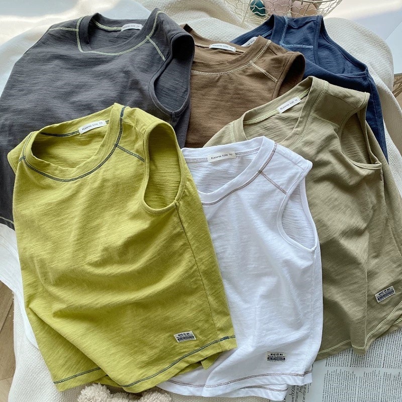 Children's light and thin vest for boys