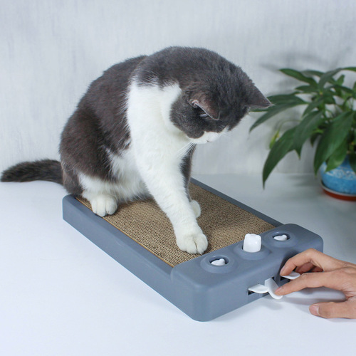 Pet supplies cat scratching board, cat funny toys, corrugated paper, multifunctional hard glue, durable and not easy to break, cat scratching board