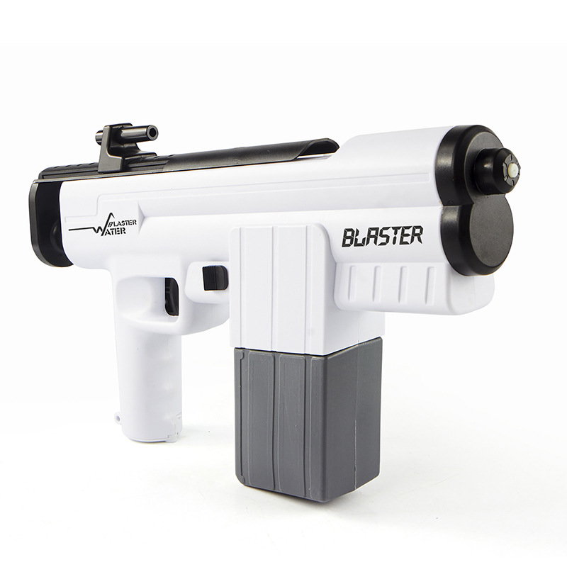 Juguete de pistola de agua eléctrico casual para niños nuevos de verano de alta presión de rango fuerte pistola de agua de largo alcance juguete de lucha de agua