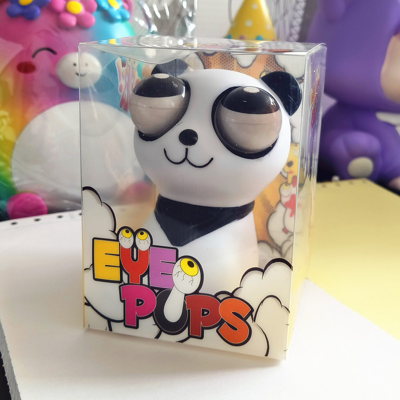 눈길을 끄는 감압 팬더 + 선물 상자 포장