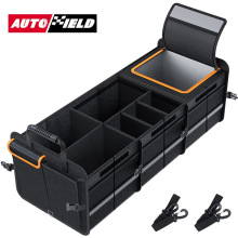 亚马逊汽车折叠后备箱收纳箱车尾工具箱牛津布车载储物箱批发定制