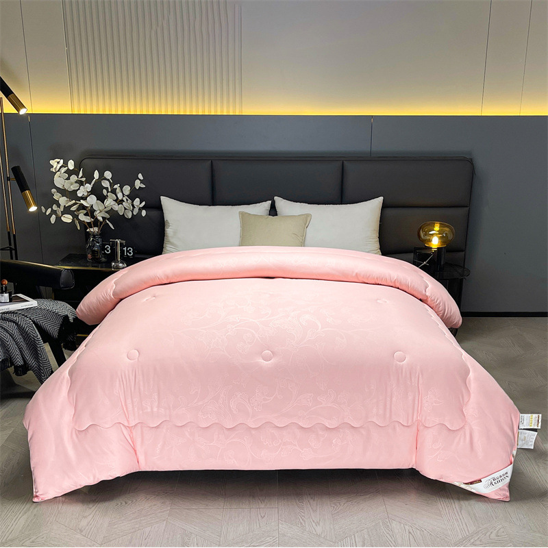 부드럽고 따뜻한 실크이불 [엠보싱-옥색상]