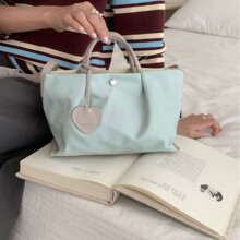 2026早春日系新款拼色迷你斜挎单肩包肩乐手提饺子包女离家出走包