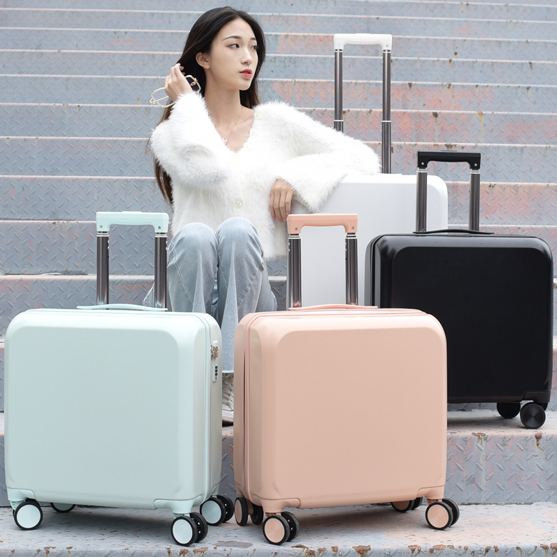 18 inch air travel boarding box universal wheel student female luggage case flight attendant luggage wholesale a generation of hair