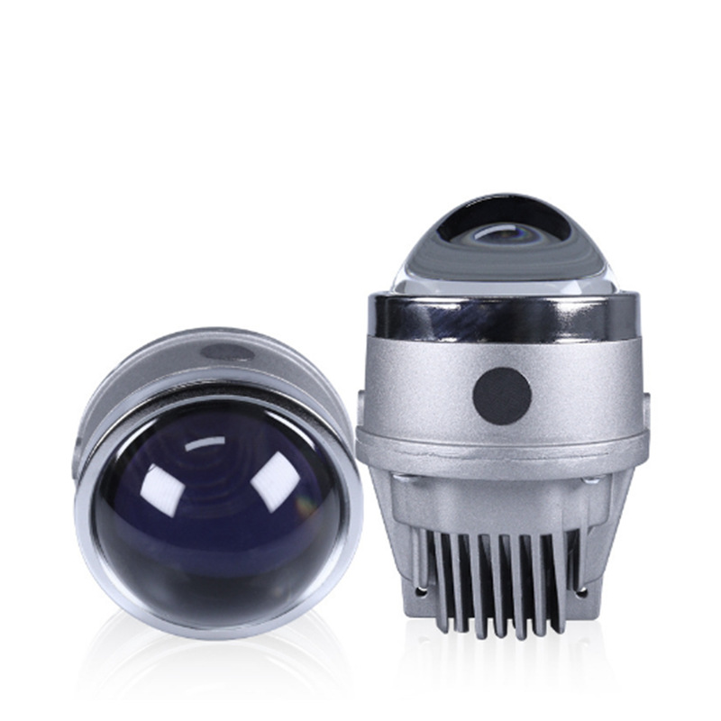 Lámpara de niebla tricolor modificada con lámpara de niebla LED de doble luz de distancia y cerca integrada lente de lámpara de niebla tricolor