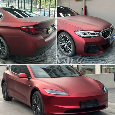 Matte Romani Red – JWUDMVP Car paint protective film