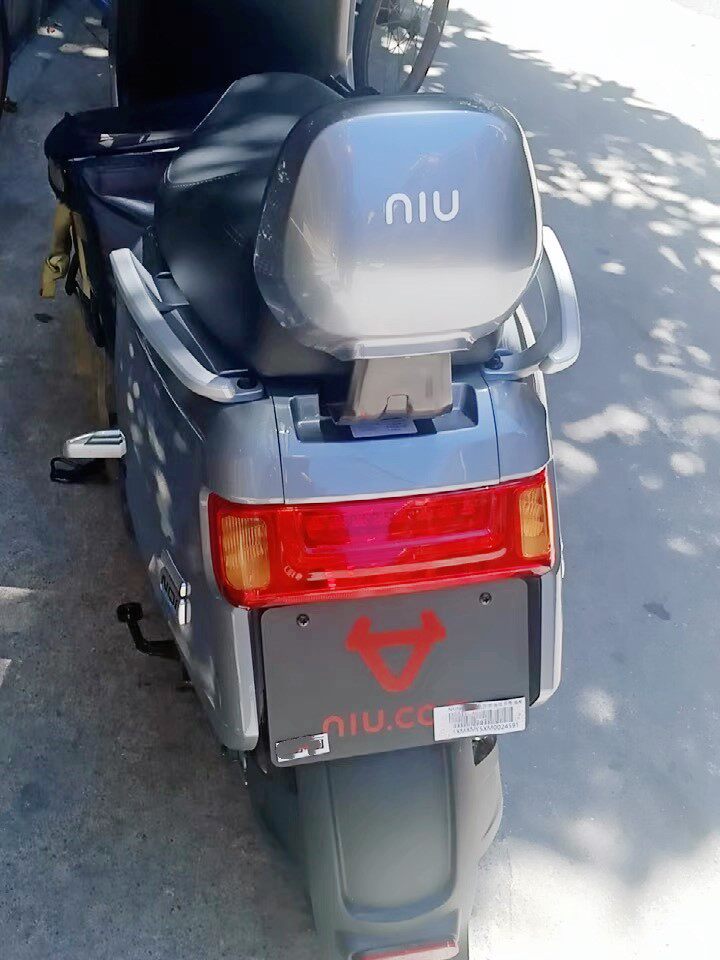 Rear Backrest for Niu Electric Scooter Uqi U+B U2 N1S Nqi Modified Rear Carrier with Passenger Seat Cushion