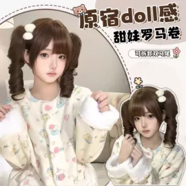 假发长卷发;长直发假发;假发马尾